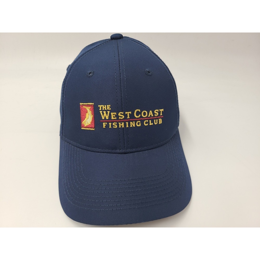The West Coast Fishing Club Adjustable Hat Cap Polyester Outdoors Men Women Blue